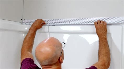 Exact dimensions: 60 in. . How to fill gap between shower surround and drywall